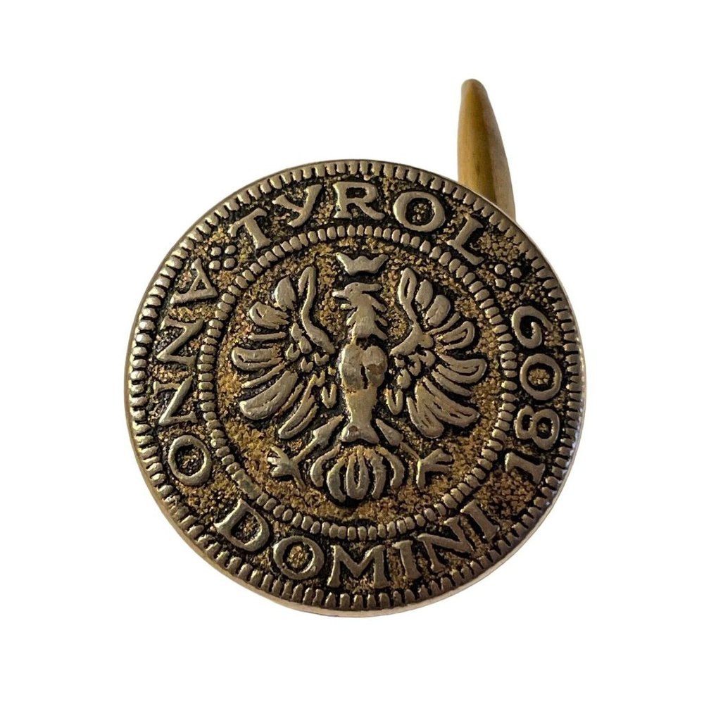 1809 Year Domini Tyrol‎ Austria Osterreich Military Buttons Custom Cufflinks VTG - Picture 3 of 8